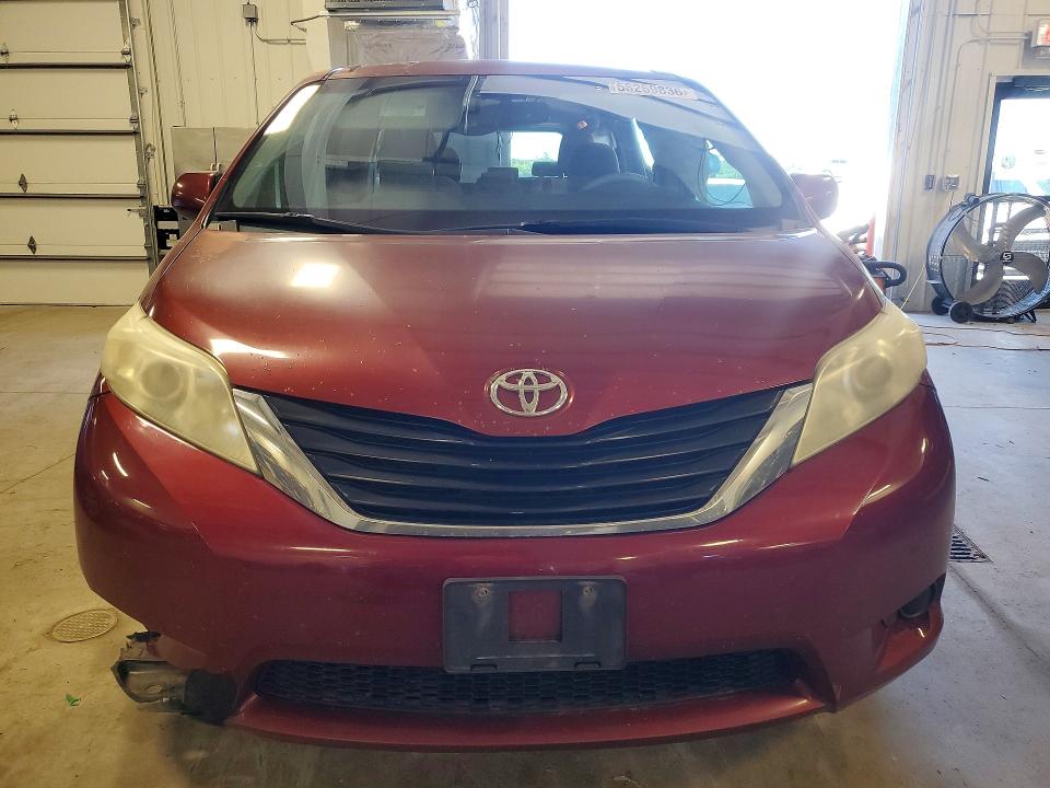 2011 Toyota Sienna VIN 5TDKK3DC0BS148335 COPART salvage auction — SIDE, Mn - Cert Of Title-Salvage, sold $1,450 on 2026-07-07 (photo 5)