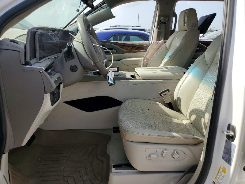 2022 Cadillac Escalade VIN 1GYS4MKL7NR176102 COPART salvage auction — ROLLOVER, Pa - Certificate Of Salvage, sold $17,400 on 2026-07-24 (photo 7)