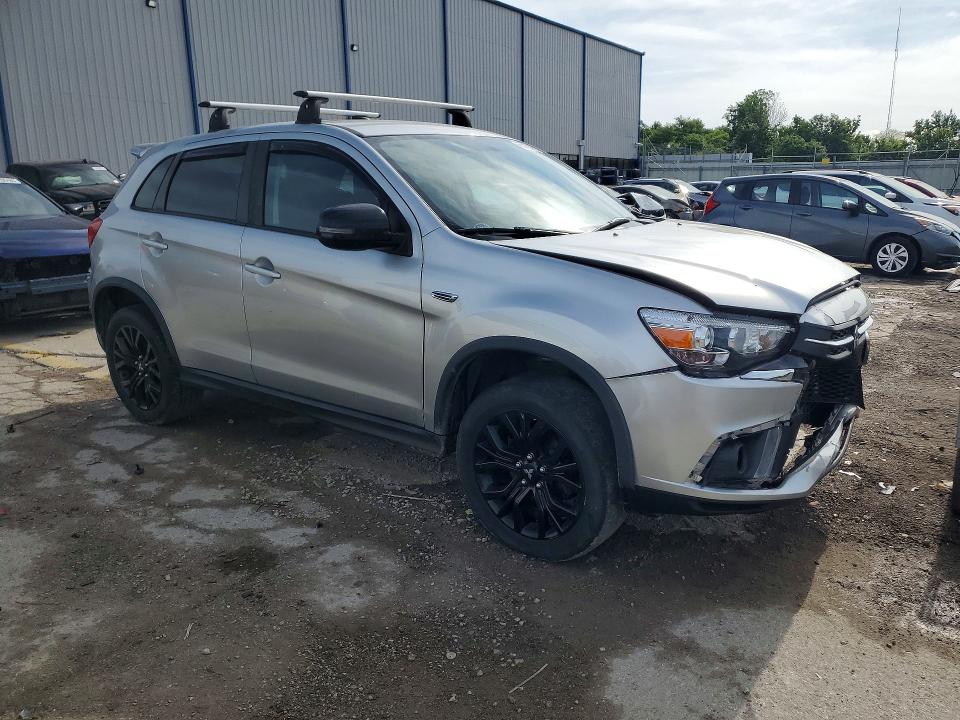 2018 Mitsubishi Outlander VIN JA4AR3AU0JU015258 COPART salvage auction — FRONT END, Ky - Cert Of Title-Salvage, sold $2,800 on 2026-07-08 (photo 4)