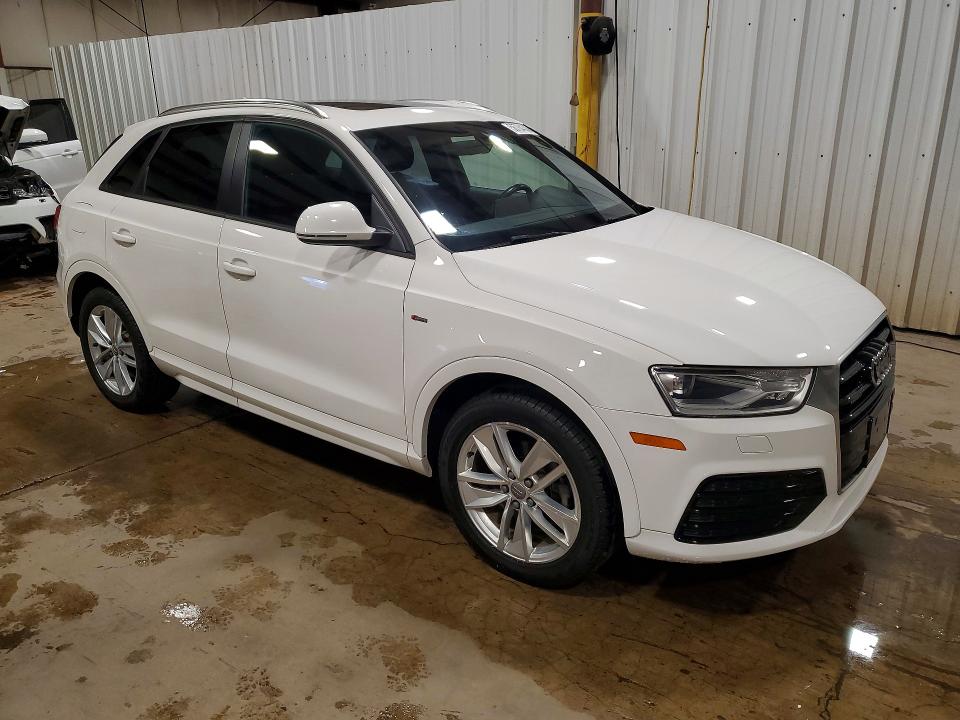 2018 Audi Q3 VIN WA1ECCFSXJR022134 COPART salvage auction — UNDERCARRIAGE, Pa - Certificate Of Salvage, sold $6,800 on 2026-07-07 (photo 4)