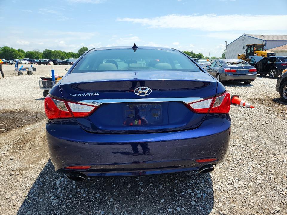 2013 Hyundai Sonata VIN 5NPEC4AC5DH506980 COPART salvage auction — UNDERCARRIAGE, Oh - Cert Of Title-Salvage, sold $475 on 2026-07-24 (photo 6)