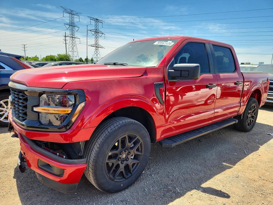 2024 Ford F-150 VIN 1FTEW2LP7RKD55127 — COPART salvage auction photo