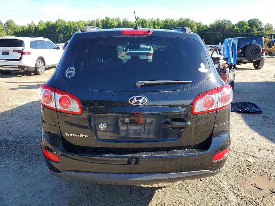 2012 Hyundai Santa fe VIN 5XYZG3AB1CG115998 COPART salvage auction — FRONT END, Va - Certificate Of Title, sold $1,400 on 2026-07-07 (photo 6)