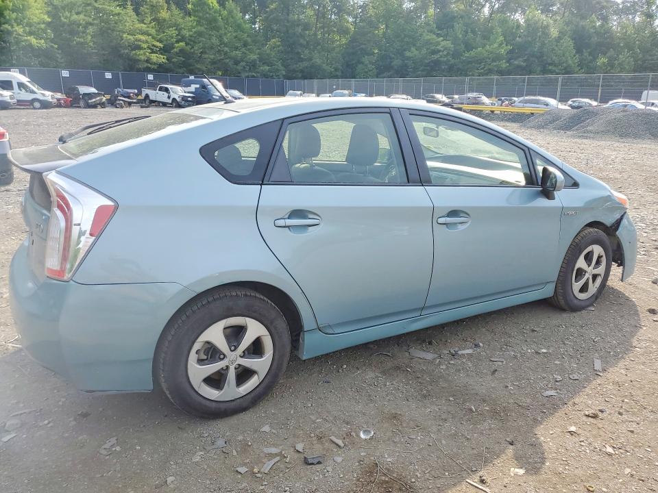 2012 Toyota Prius VIN JTDKN3DU6C5468427 COPART salvage auction — FRONT END, Md - Cert Of Salvage < 75% Damage, sold $2,700 on 2026-07-02 (photo 3)
