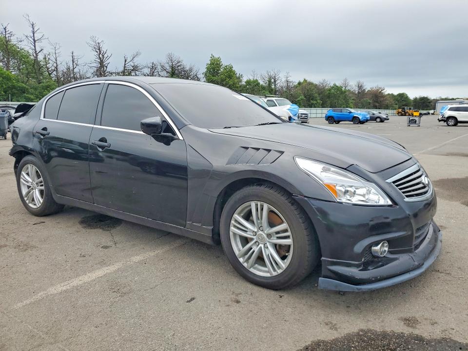 2012 Infiniti G VIN JN1CV6AR2CM970267 COPART salvage auction — REAR END, Ny - Mv-907A Salvage Certificate, sold $700 on 2026-07-06 (photo 4)