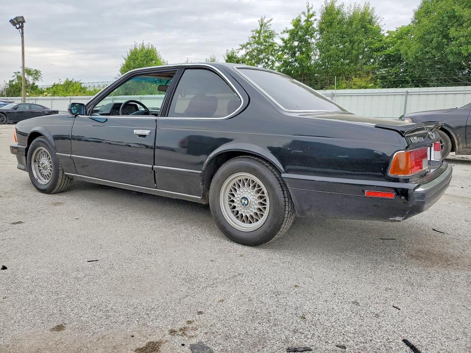 1989 BMW 6 series VIN WBAEC8412K3269176 COPART salvage auction — MINOR DENT/SCRATCHES, Il - Certificate Of Title (P), sold $10,600 on 2026-07-06 (photo 2)