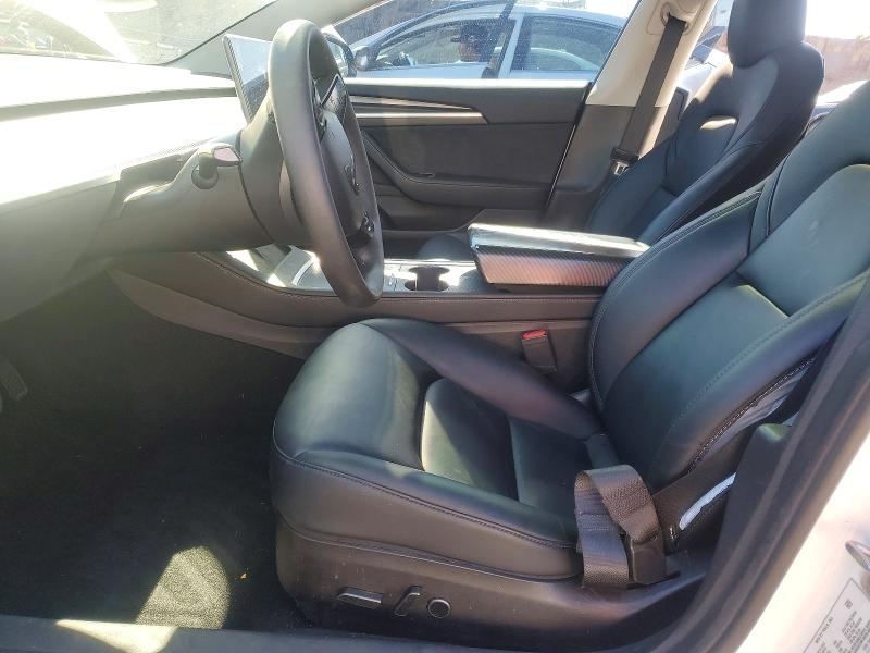 2022 Tesla VIN 5YJ3E1EA9NF294206 COPART salvage auction — FRONT END, Ca - Salvage Certificate, sold $6,300 on 2026-07-15 (photo 7)