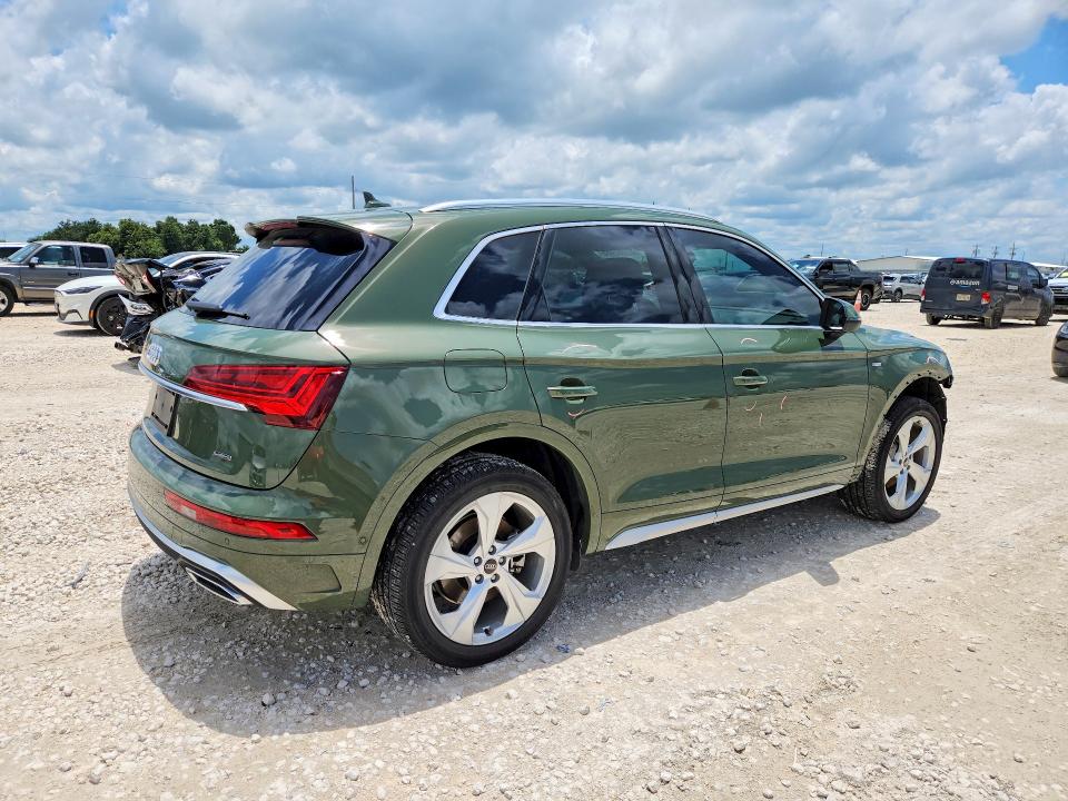 2023 Audi Q5 VIN WA1FABFY0P2182193 COPART salvage auction — FRONT END, TX - SALVAGE VEHICLE TITLE (P), sold $17,200 on 2026-07-23 (photo 3)