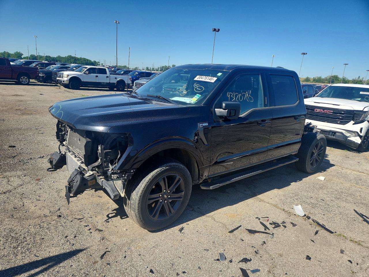 2023 Ford F-150 Lightning VIN 1FTFW1E8XPKE97425 — COPART salvage auction photo