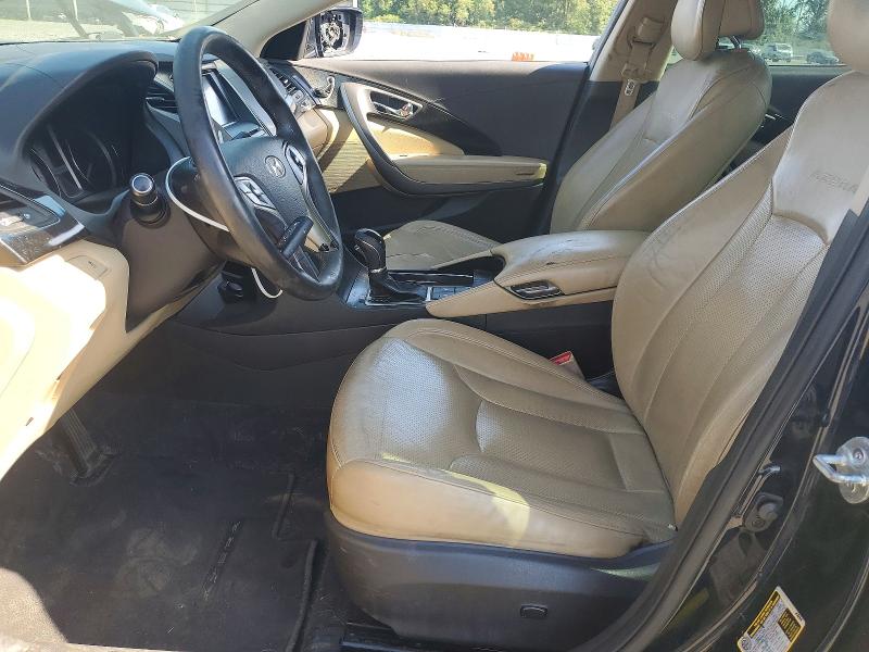 2013 Hyundai Azera VIN KMHFG4JG1DA261402 COPART salvage auction — FRONT END, Tx - Certificate Of Title (P), sold $325 on 2026-07-27 (photo 7)