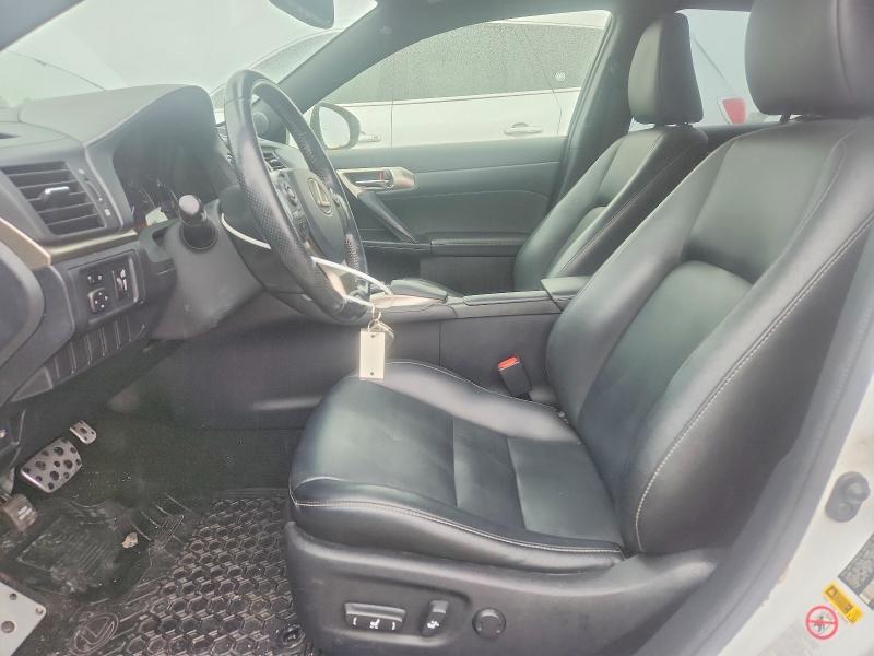 2016 Lexus Ct 200 VIN JTHKD5BH9G2264263 COPART salvage auction — REAR END, IN - BILL OF SALE - PARTS ONLY, sold $6,500 on 2026-07-10 (photo 7)