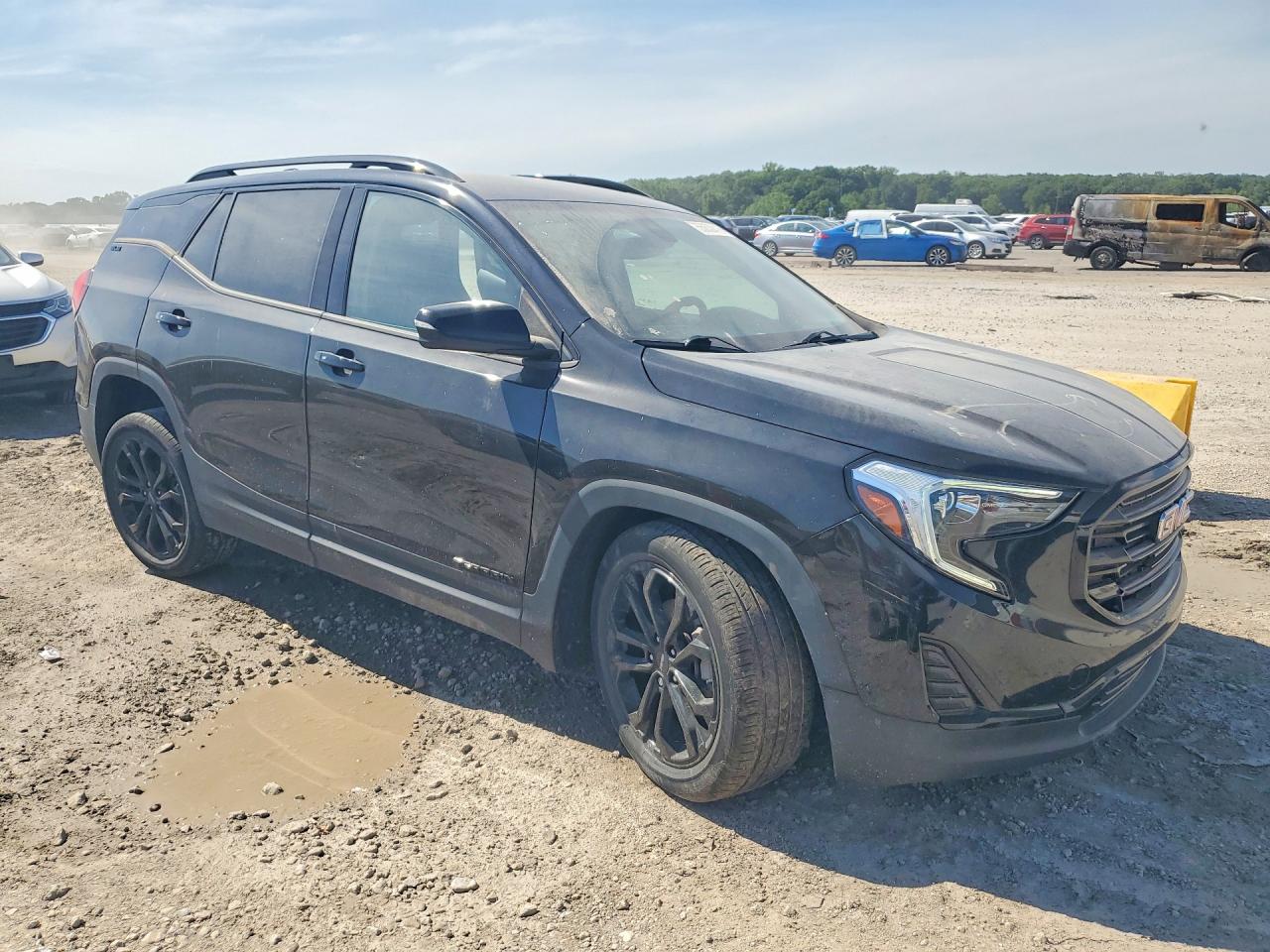 2021 GMC Terrain VIN 3GKALMEV1ML394676 COPART salvage auction — Front End, GA - CERT OF TITLE-SALVAGE, sold $3,750 on 2026-07-09 (photo 4)
