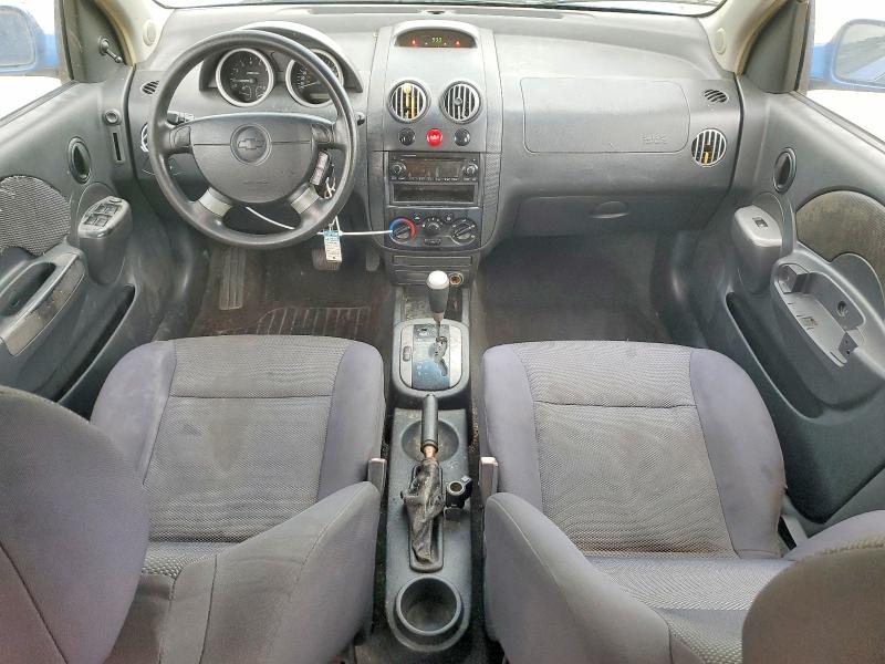 2006 Chevrolet Aveo VIN KL1TG66656B578557 COPART salvage auction — FRONT END, Ms - Cert Of Title-Salvaged, sold $250 on 2026-07-17 (photo 8)