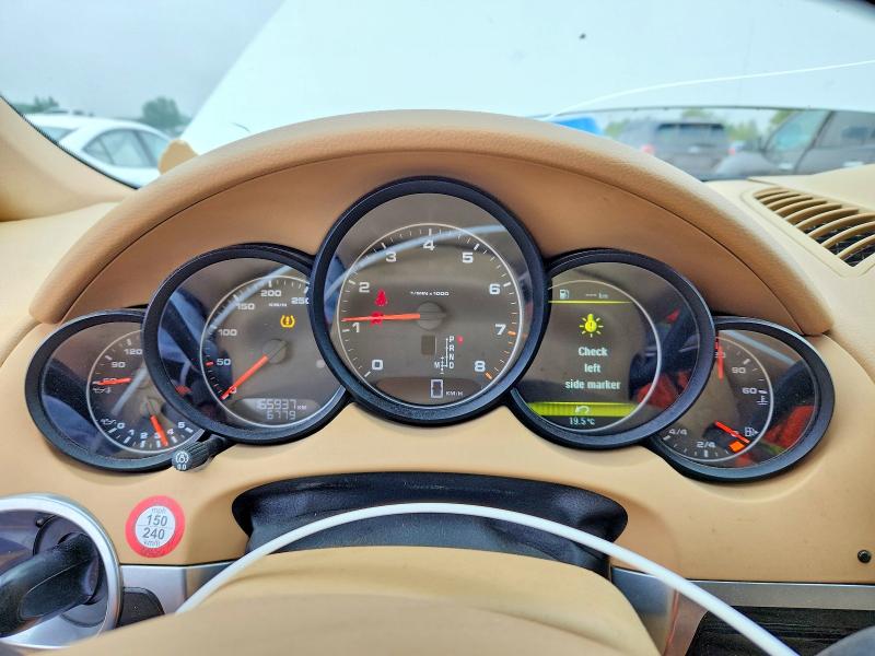 2013 Porsche Cayenne VIN WP1AA2A22DLA00985 COPART salvage auction — FRONT END, On - Permit No Brand - Unfit, sold $2,150 on 2026-07-21 (photo 9)