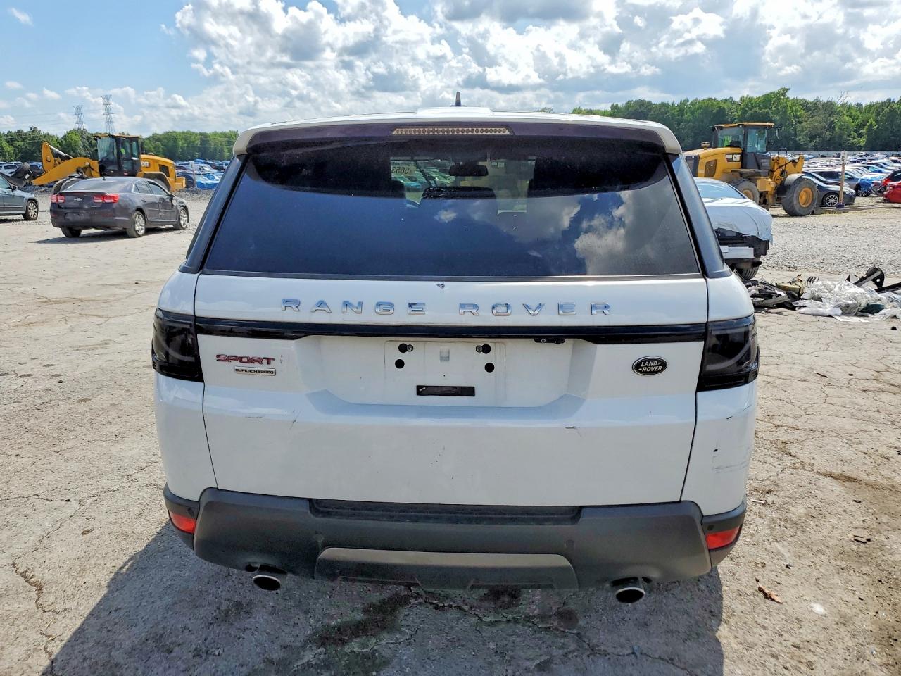 2016 Land Rover Range Rover Sport VIN SALWR2EF0GA554662 COPART salvage auction — Normal Wear, TN - CERTIFICATE OF TITLE, sold $8,500 on 2026-07-09 (photo 6)