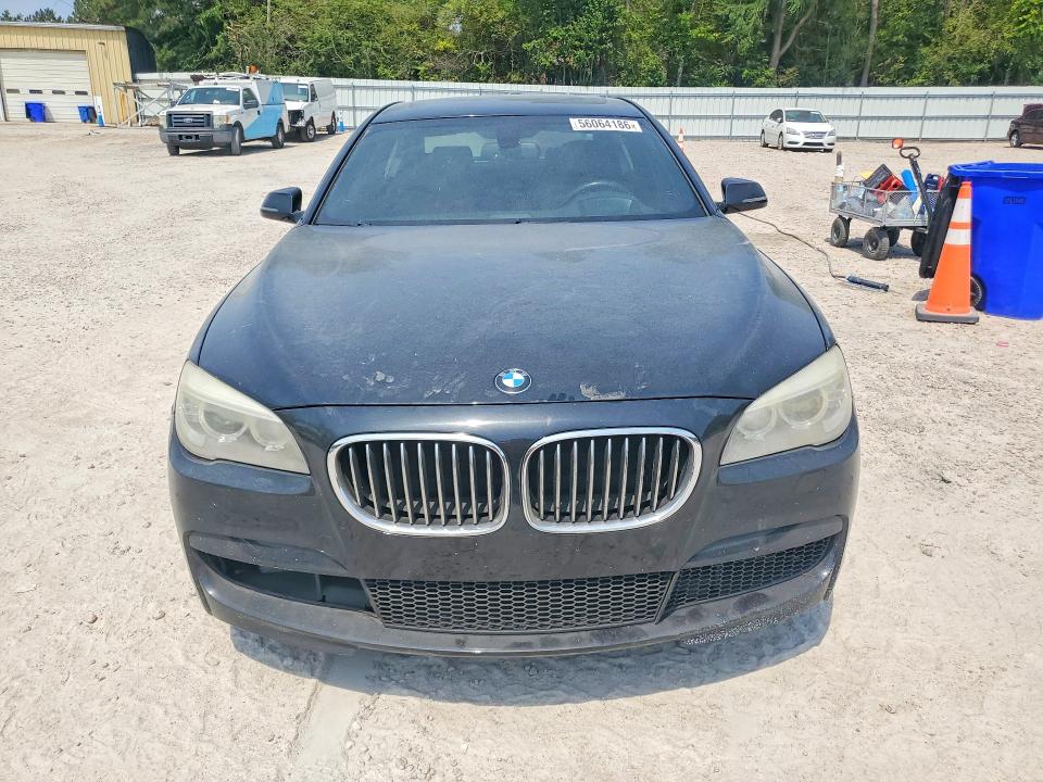 2014 BMW 7er VIN WBAYF4C56ED282030 COPART salvage auction — MECHANICAL, Nc - Salvage Certificate Of Title, sold $600 on 2026-07-31 (photo 5)