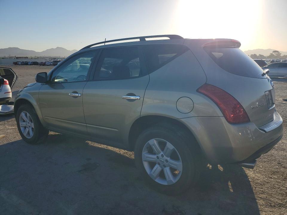2007 Nissan Murano VIN JN8AZ08W27W627040 COPART salvage auction — FRONT END, Nv - Salvage Title, sold $1,500 on 2026-07-28 (photo 2)