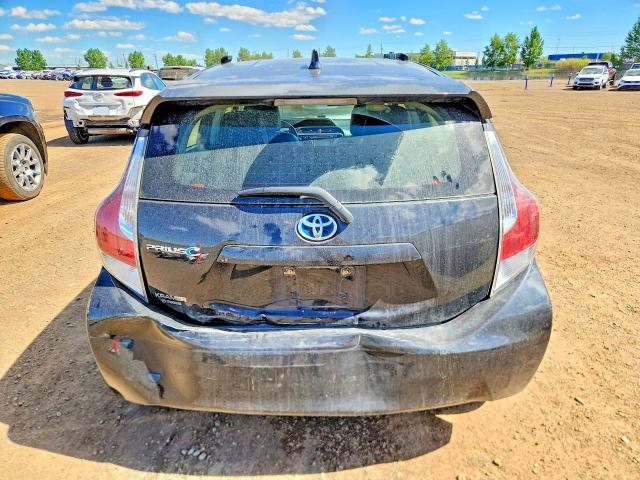 2016 Toyota Prius c VIN JTDKDTB33G1118666 COPART salvage auction — REAR END, AB - BOS - SALVAGE, sold $450 on 2026-07-21 (photo 6)
