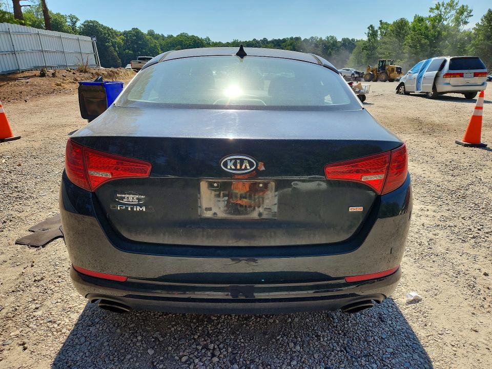 2011 Kia Optima VIN KNAGM4A78B5057393 COPART salvage auction — SIDE, Nc - Salvage Certificate Of Title, sold $625 on 2026-07-17 (photo 6)