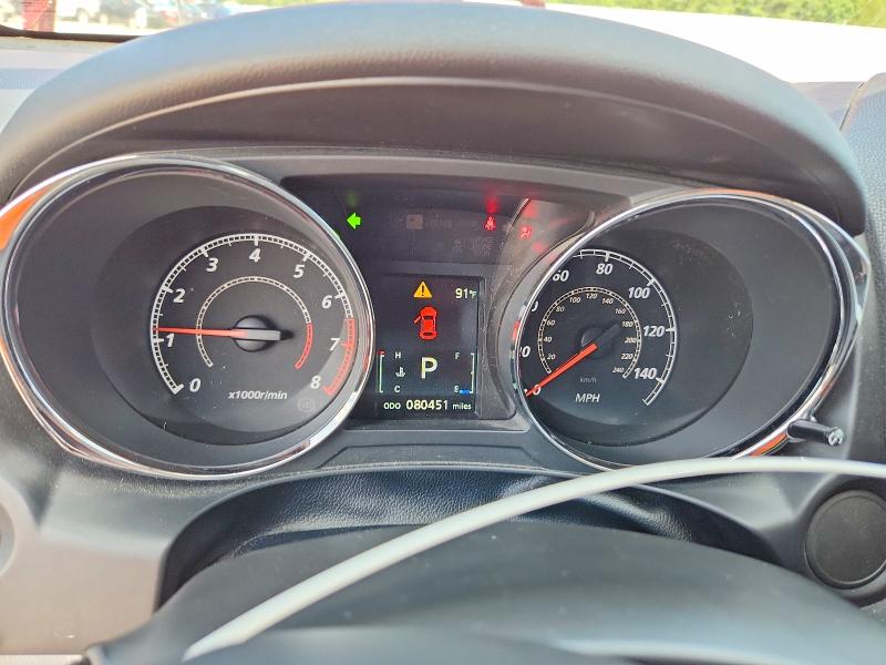 2018 Mitsubishi Outlander VIN JA4AR3AU3JZ013474 COPART salvage auction — HAIL, MO - SALVAGE CERTIFICATE OF TITLE, sold $3,200 on 2026-07-29 (photo 9)