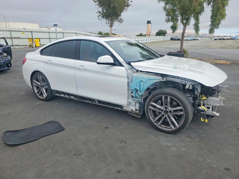 2018 BMW VIN WBA4J1C56JBG79158 COPART salvage auction — FRONT END, Ca - Salvage Certificate, sold $6,700 on 2026-08-17 (photo 4)