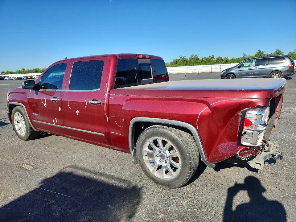2015 Gmc SIERRA VIN 3GTP1WEC5FG339195 COPART salvage auction — REAR END, Ca - Salvage Certificate, sold $800 on 2026-07-30 (photo 2)