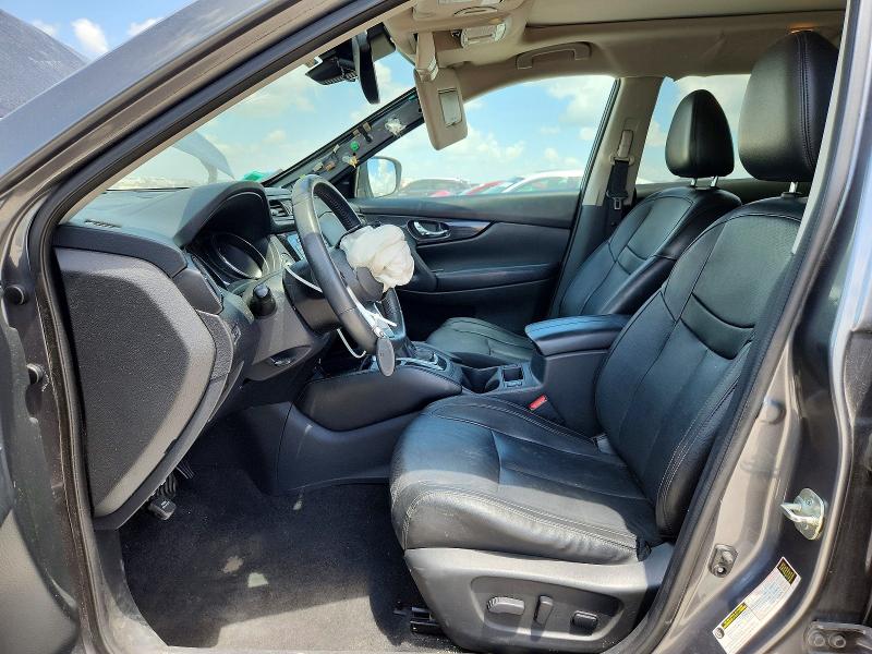 2017 Nissan Rogue VIN 5N1AT2MT0HC865522 COPART salvage auction — FRONT END, Tx - Salvage Vehicle Title, sold $2,350 on 2026-07-09 (photo 7)