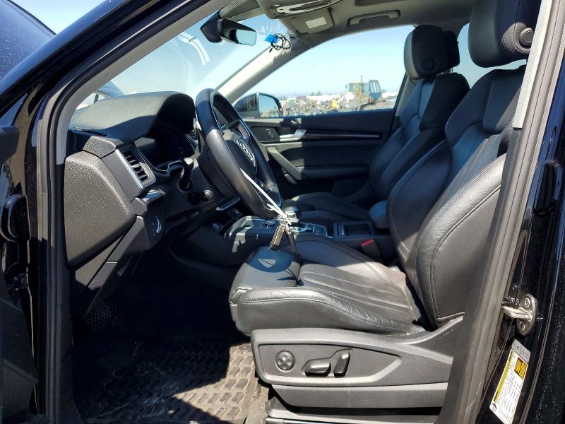 2018 Audi Q5 VIN WA1BNAFY7J2094763 COPART salvage auction — FRONT END, Ca - Salvage Certificate, sold $2,450 on 2026-07-21 (photo 7)