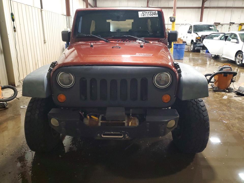 2007 Jeep Wrangler / VIN 1J4GA39117L129988 COPART salvage auction — BURN, Pa - Certificate Of Salvage, sold $1,200 on 2026-07-02 (photo 5)