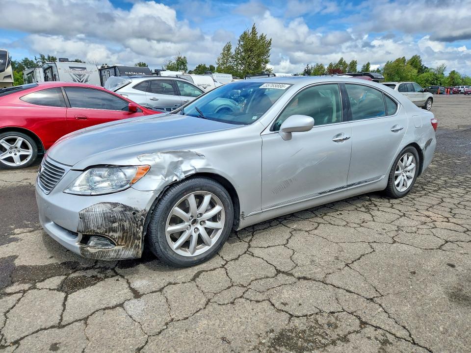 2007 Lexus Ls VIN JTHBL46F875040244 COPART salvage auction — FRONT END, Or - Salvage Title Certificate, sold $1,800 on 2026-07-20 (photo 1)