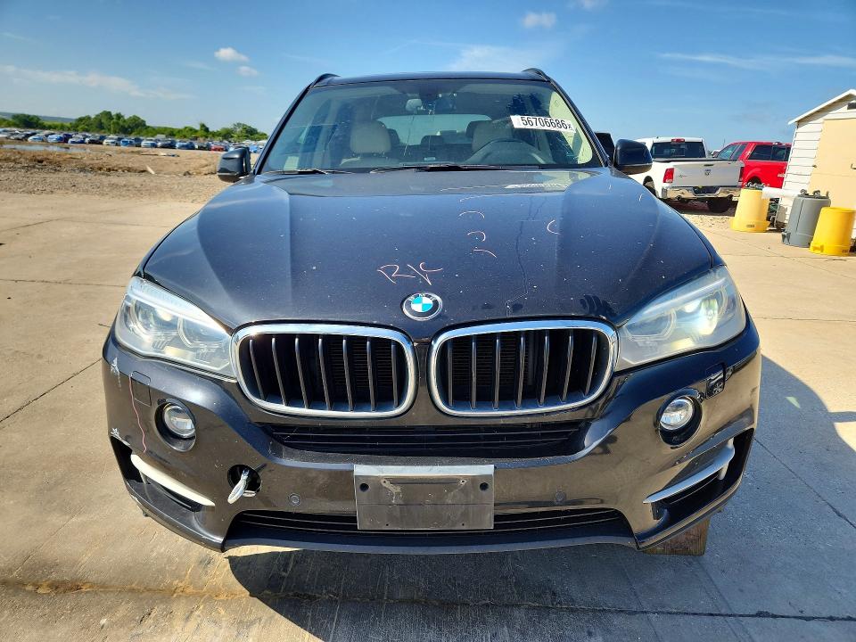 2015 BMW X5 VIN 5UXKR0C51F0P16077 COPART salvage auction — FRONT END, Tx - Certificate Of Title, sold $175 on 2026-07-27 (photo 5)