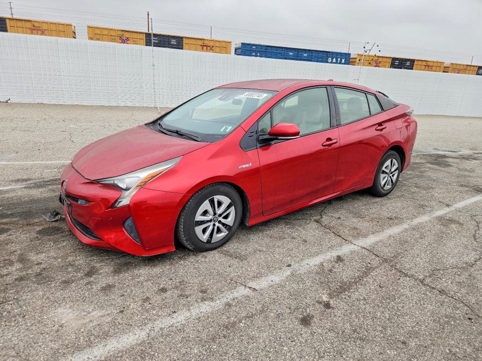 2017 Toyota Prius VIN JTDKBRFU7H3571299 COPART salvage auction — FRONT END, CA - SALVAGE CERTIFICATE, sold $6,500 on 2026-07-24 (photo 1)