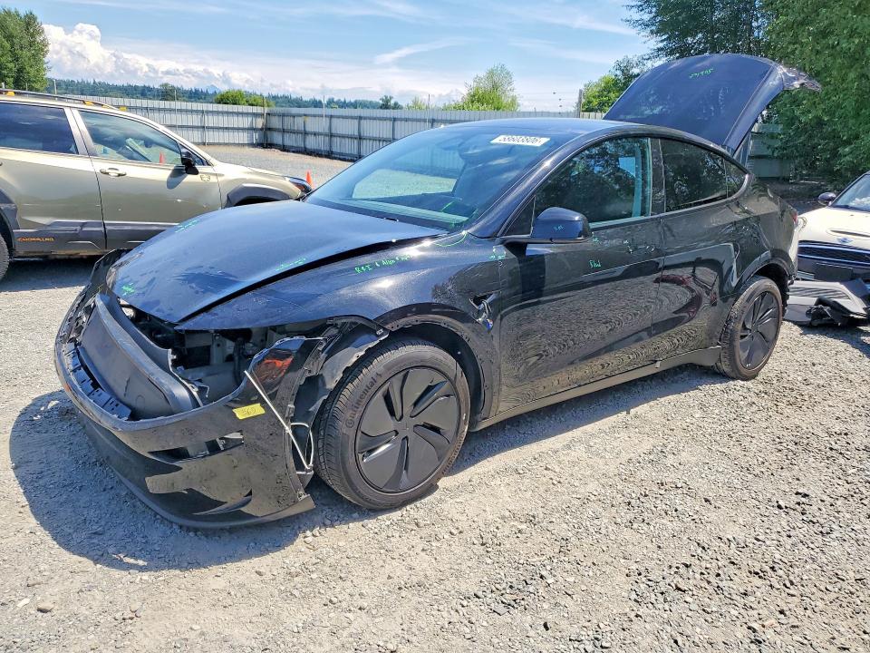 2026 Tesla Model y VIN 7SAYGDEEXTF541236 COPART salvage auction — FRONT END, Wa - Bill Of Sale, sold $17,600 on 2026-07-06 (photo 1)