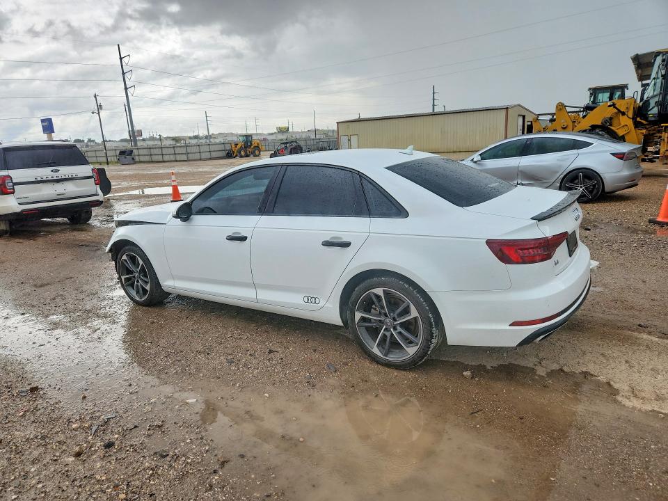 2019 Audi A4 VIN WAUGMAF47KA113795 COPART salvage auction — FRONT END, Tx - Salvage Vehicle Title, sold $1,900 on 2026-07-22 (photo 2)