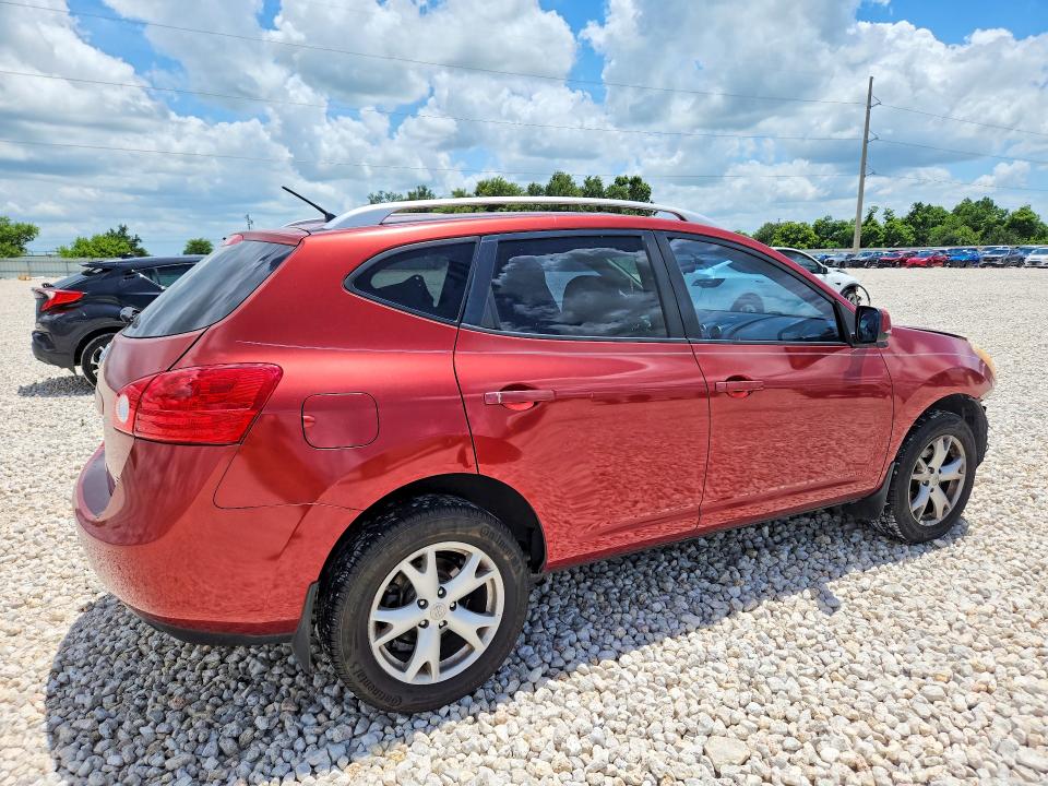 2009 Nissan Rogue sport VIN JN8AS58T79W048183 COPART salvage auction — FRONT END, Tx - Salvage Vehicle Title, sold $300 on 2026-07-02 (photo 3)