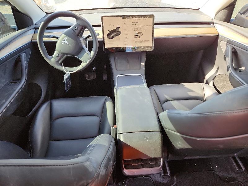 2023 Tesla Model y VIN 7SAYGDEE5PA027538 COPART salvage auction — REAR END, Ca - Salvage Certificate, sold $8,200 on 2026-07-02 (photo 8)