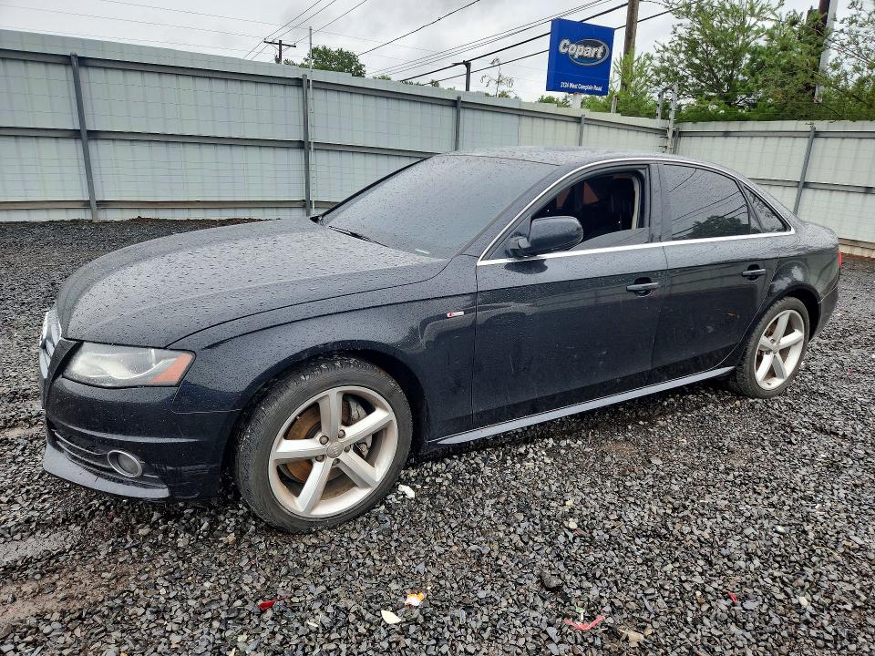 2012 Audi A4 VIN WAUFFAFL5CN014044 COPART salvage auction — WATER/FLOOD, Nj - Cert Of Title-Salvage, sold $450 on 2026-07-17 (photo 1)