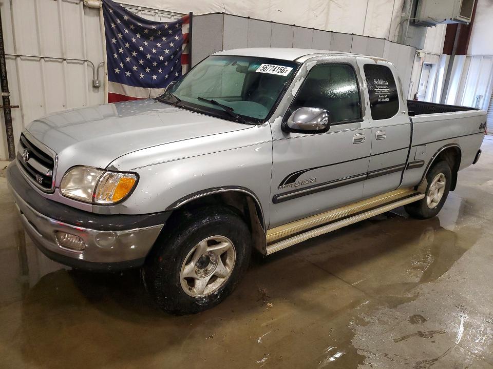 2000 Toyota Tundra VIN 5TBBT4412YS057103 COPART salvage auction — MECHANICAL, Mn - Cert Of Title-Prior Salvage, sold $625 on 2026-07-27 (photo 1)