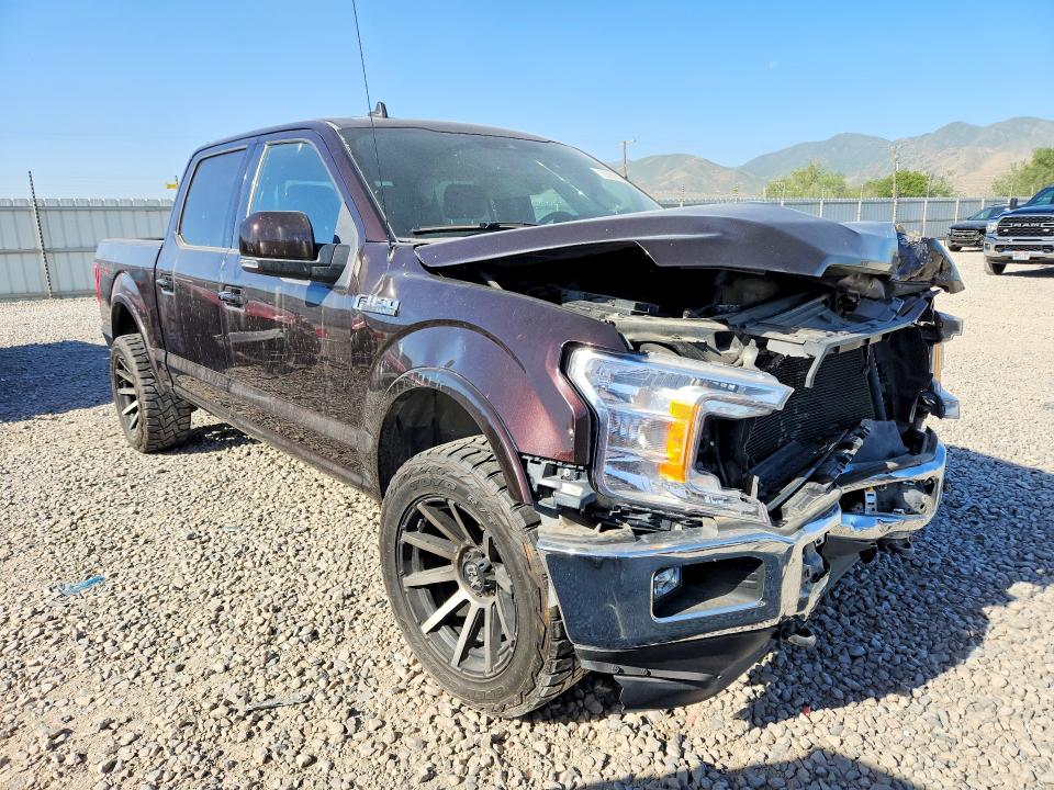 2019 Ford F-150 VIN 1FTEW1E56KKD14273 COPART salvage auction — FRONT END, Ut - Salvage Certificate, sold $8,500 on 2026-07-28 (photo 4)