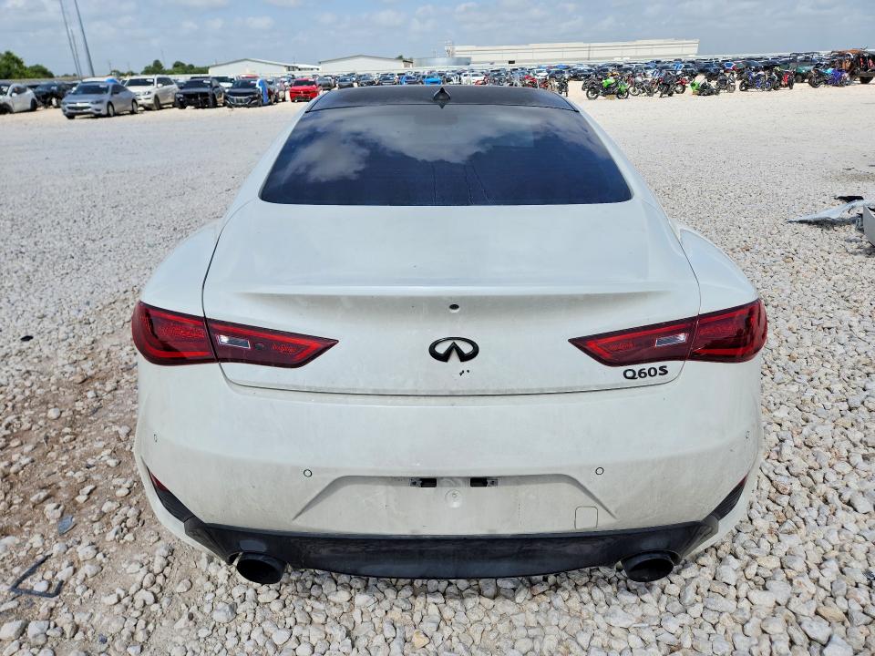2017 Infiniti Q60 VIN JN1EV7EK0HM363514 COPART salvage auction — SIDE, Tx - Salvage Vehicle Title, sold $750 on 2026-07-23 (photo 6)