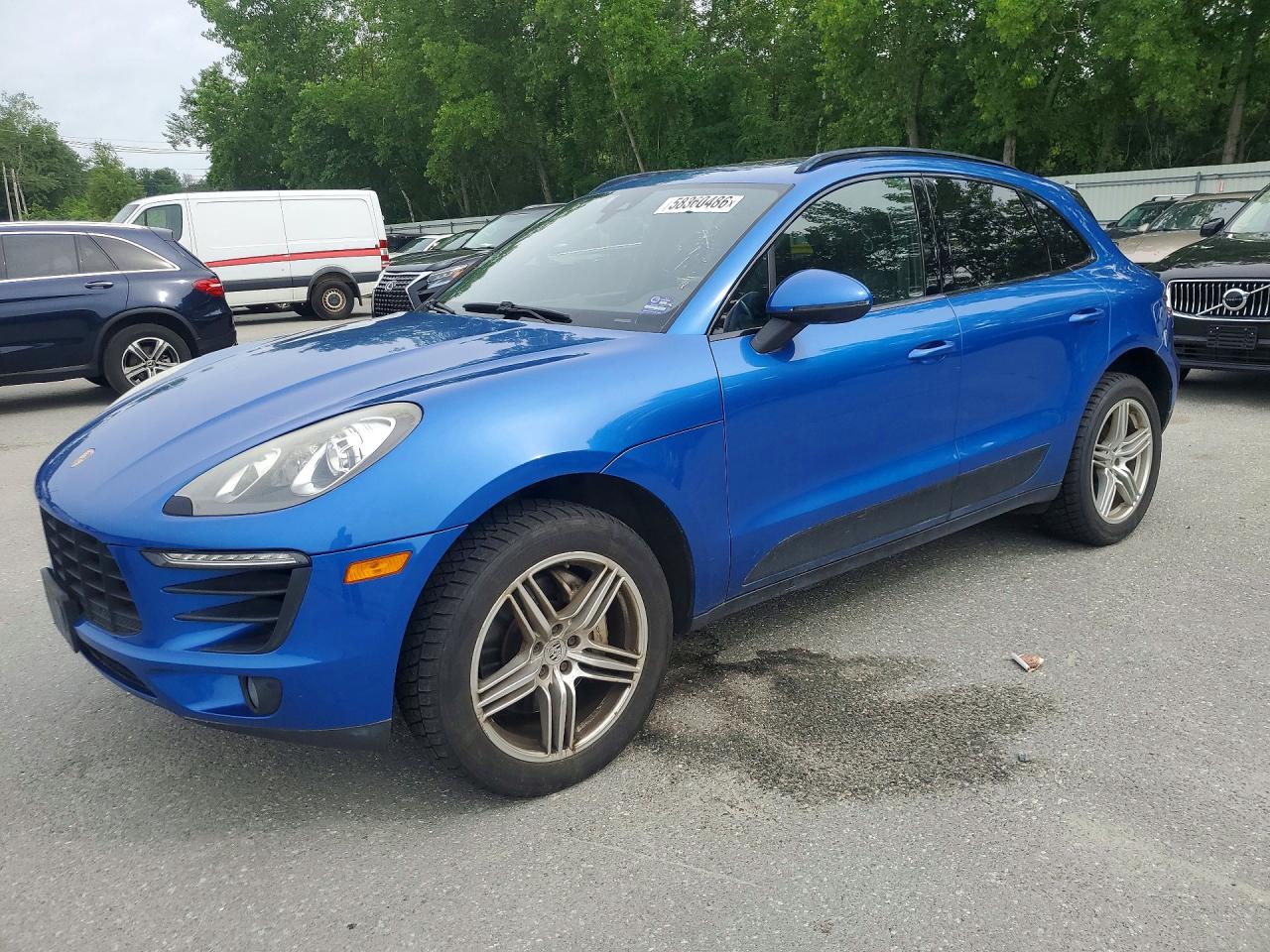 2016 Porsche Macan VIN WP1AB2A58GLB59103 COPART salvage auction — Normal Wear, MA - CERTIFICATE OF TITLE (P), sold $3,700 on 2026-07-01 (photo 1)