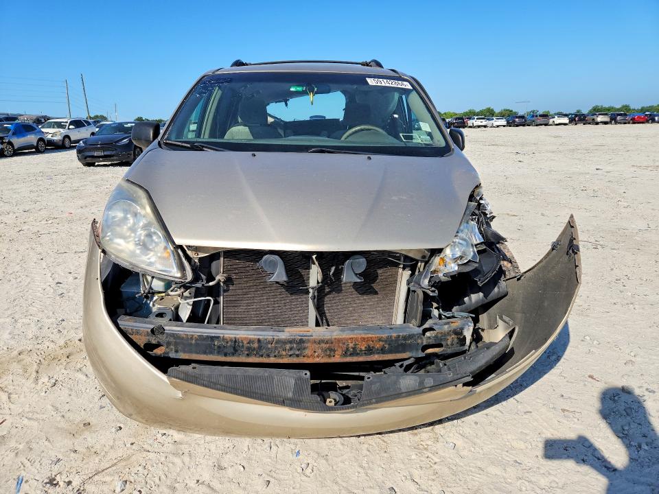 2008 Toyota Sienna VIN 5TDZK23C18S137735 COPART salvage auction — REAR END, GA - CERT OF TITLE-SALVAGE (P), sold $800 on 2026-07-20 (photo 5)