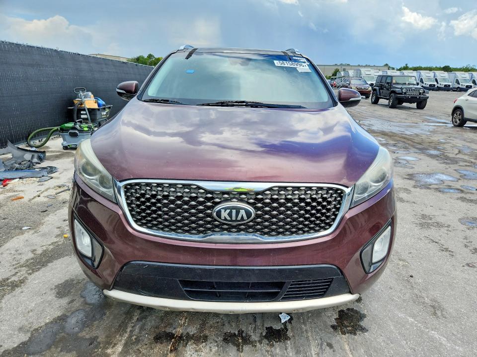 2017 Kia VIN 5XYPK4A57HG318326 COPART salvage auction — MECHANICAL, Fl - Certificate Of Title (P), sold $2,450 on 2026-07-30 (photo 5)