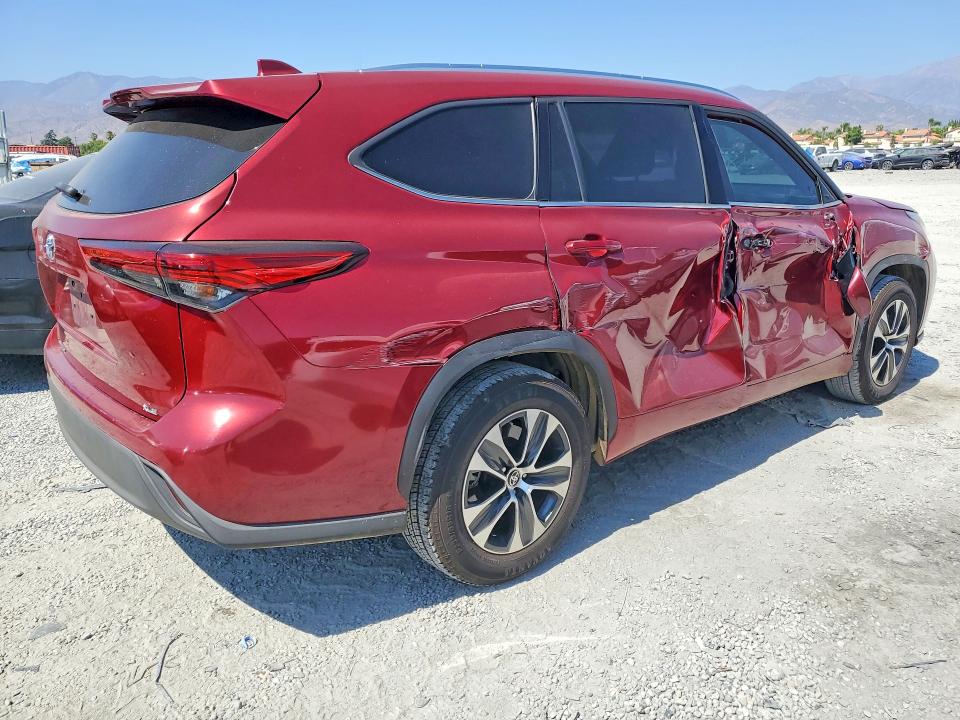 2020 Toyota VIN 5TDHZRAH8LS010603 COPART salvage auction — SIDE, Ca - Salvage Certificate, sold $15,100 on 2026-07-15 (photo 3)