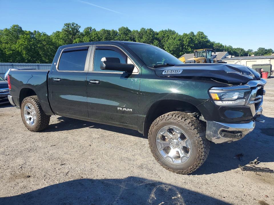 2019 Ram VIN 1C6SRFFT8KN626508 COPART salvage auction — FRONT END, Pa - Certificate Of Salvage, sold $10,500 on 2026-07-02 (photo 4)