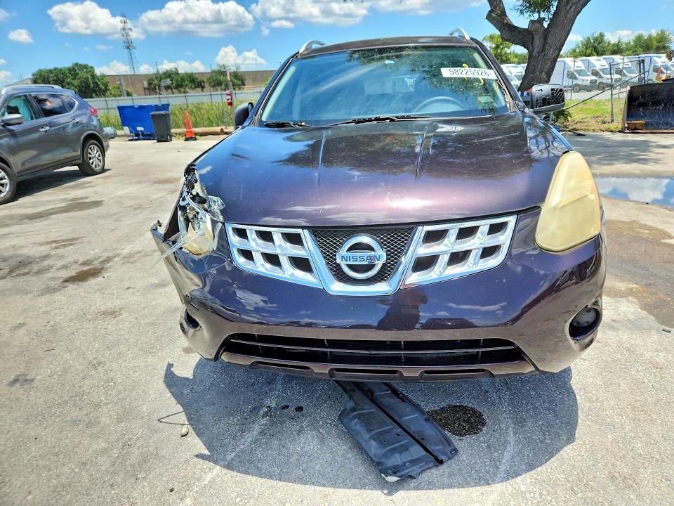 2012 Nissan Rogue VIN JN8AS5MT5CW280665 COPART salvage auction — FRONT END, Fl - Cert Of Title Slvg Rebuildable, sold $525 on 2026-07-09 (photo 5)