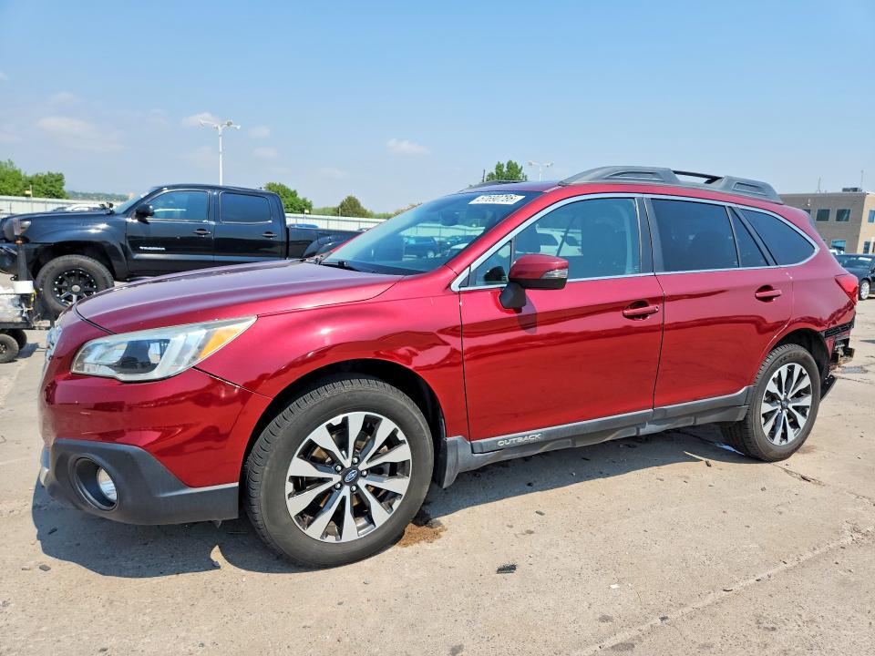 2017 Subaru Outback VIN 4S4BSANC2H3432283 COPART salvage auction — REAR END, CO - SALVAGE TITLE, sold $3,650 on 2026-08-03 (photo 1)