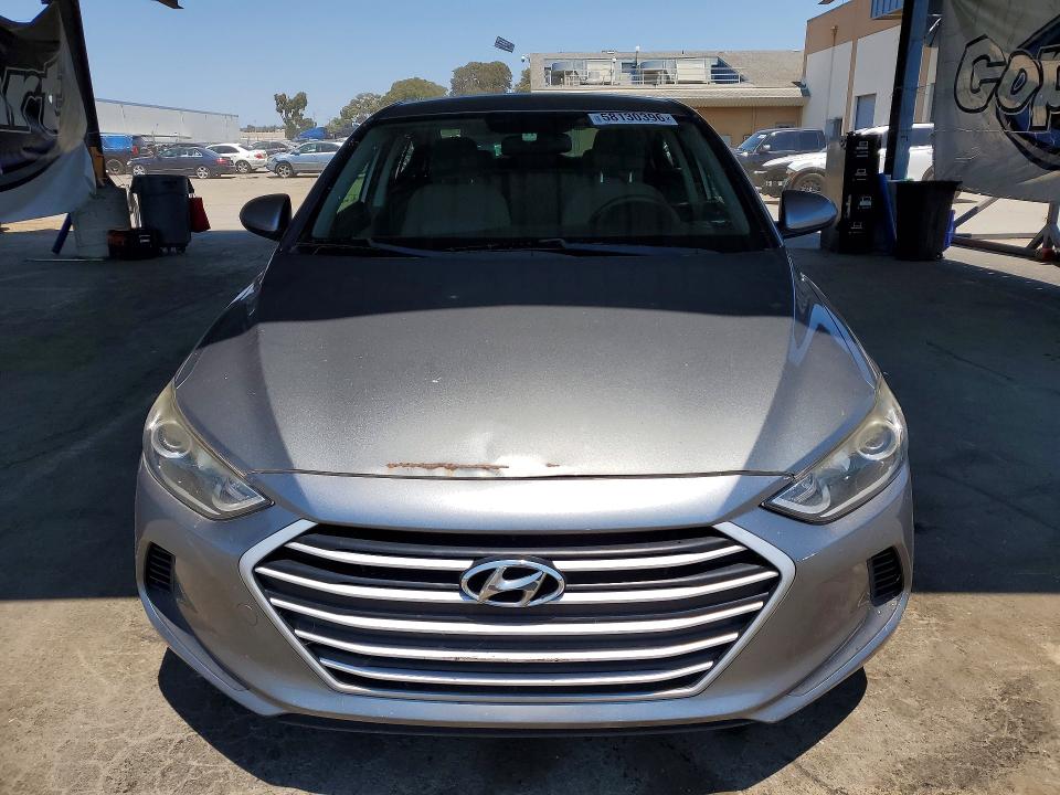 2017 Hyundai Elantra VIN KMHD84LF4HU243246 COPART salvage auction — REAR END, Mt - Dis/Dlr/Exp Only Clean Title, sold $1,800 on 2026-07-16 (photo 5)