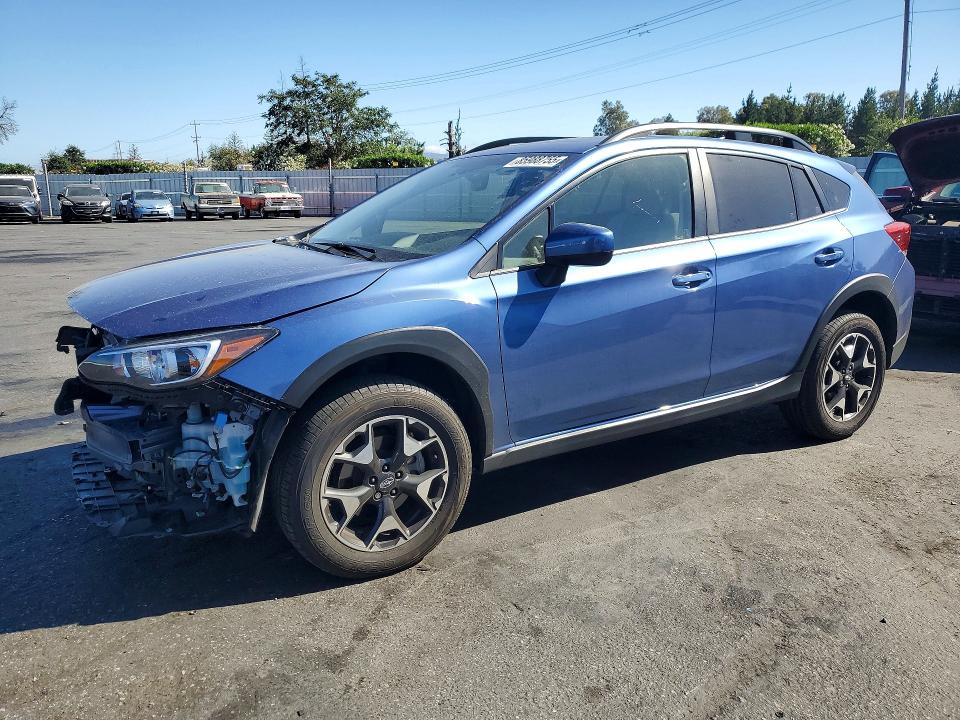 2020 Subaru Xv VIN JF2GTAEC9LH260306 COPART salvage auction — FRONT END, Ca - Salvage Certificate, sold $5,800 on 2026-07-09 (photo 1)
