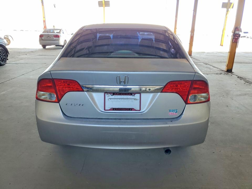 2009 Honda Civic VIN 2HGFA16379H328721 COPART salvage auction — FRONT END, Az - Certificate Of Title, sold $775 on 2026-07-06 (photo 6)